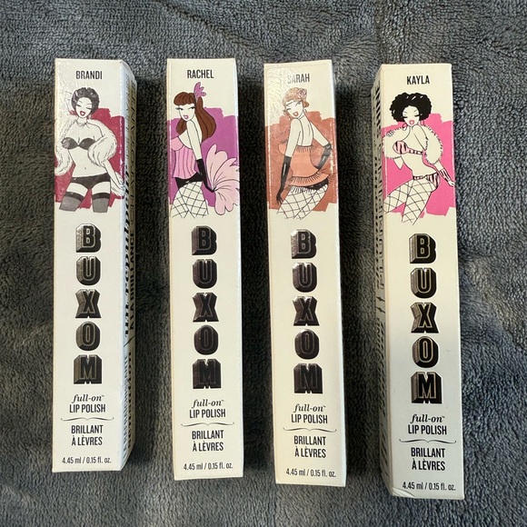 Lot of 4 Brand New Buxom Lip Polish (Full Size) - Picture 10 of 11